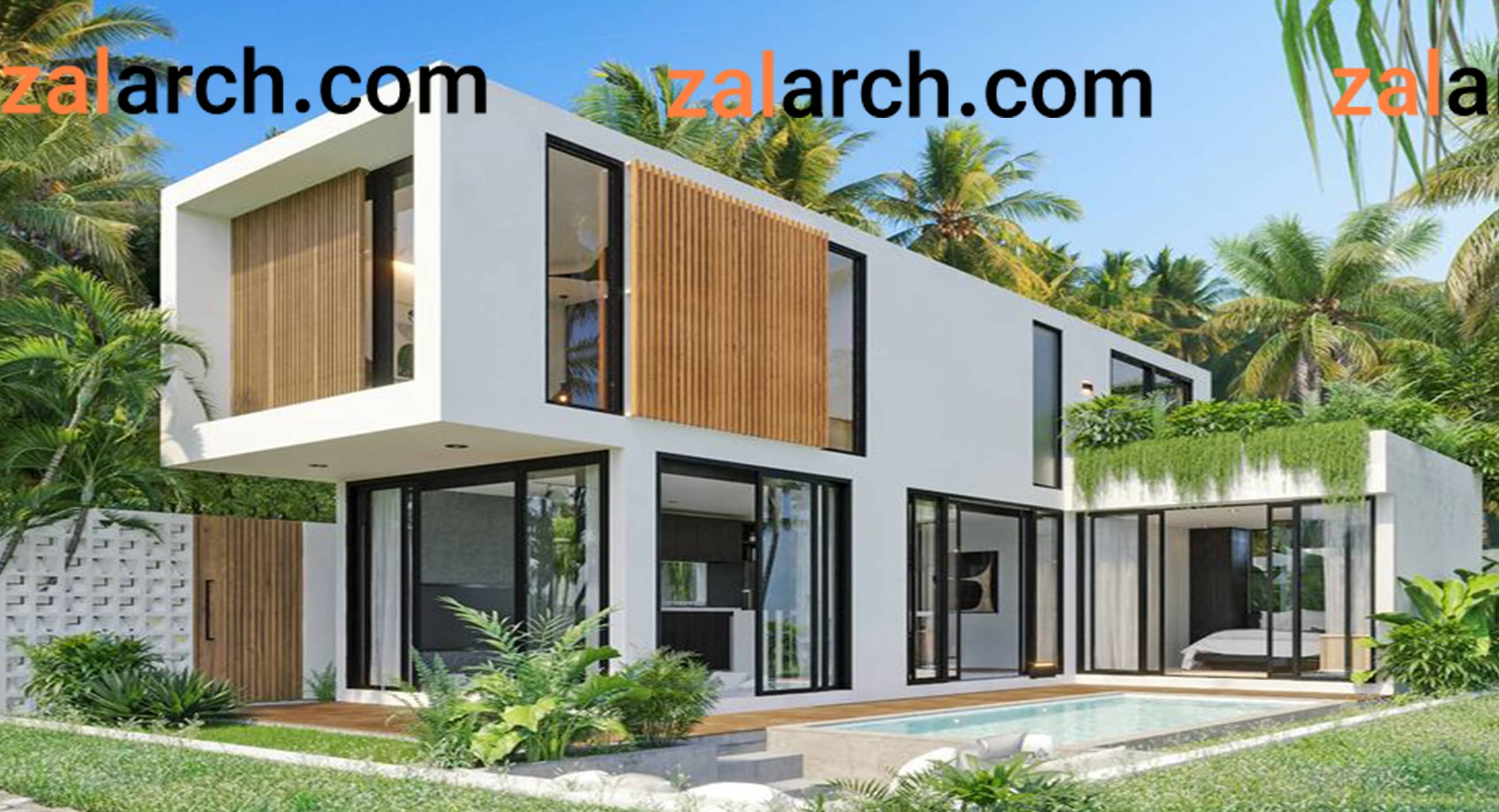 طراحی نما و فضای داخلی ویلا کوچک طراحی نما و فضای داخلی ویلا کوچک