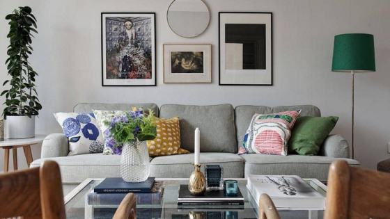 چیدمان مدرن با قانون دو سوم