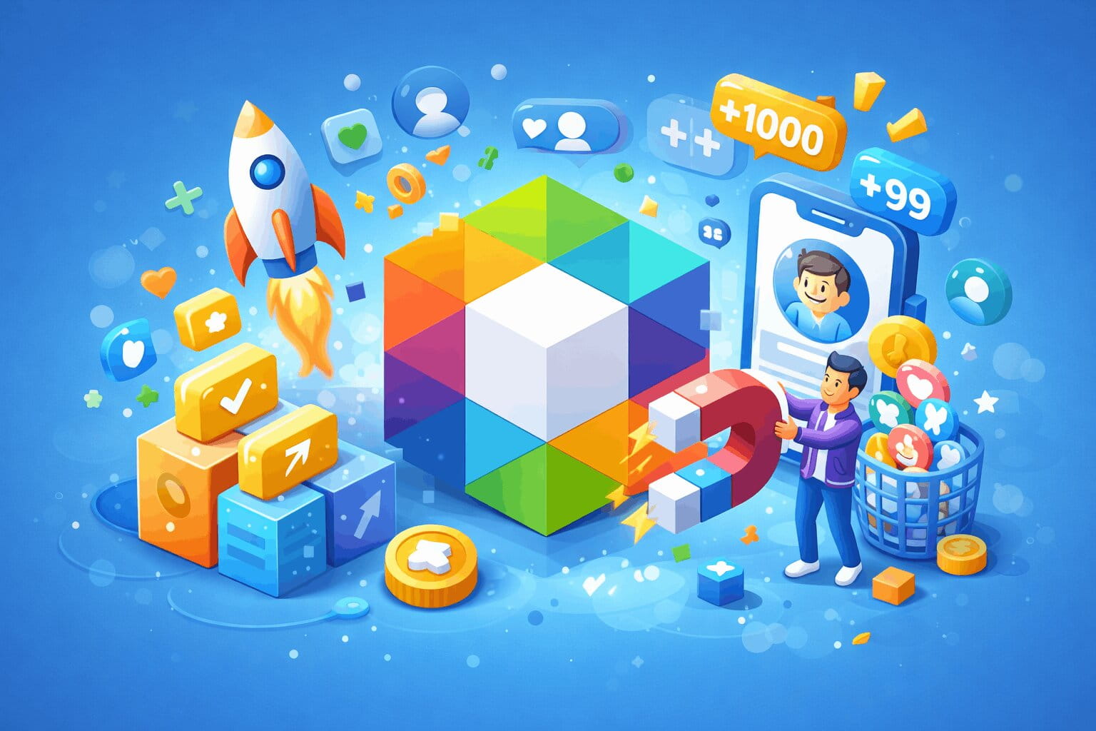 7 راه افزایش ممبر روبیکا در 1405 | راهنمای جامع رشد کانال