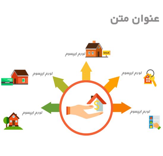 مجموعه 7 قالب خام اینفوگرافیک لایه باز 