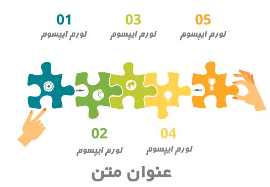 مجموعه 7 قالب خام اینفوگرافیک لایه باز 