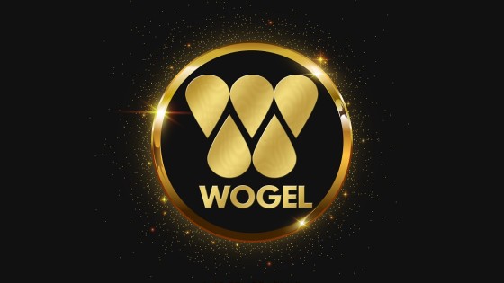 موکاپ طلایی و سه بعدی نمایش لوگو