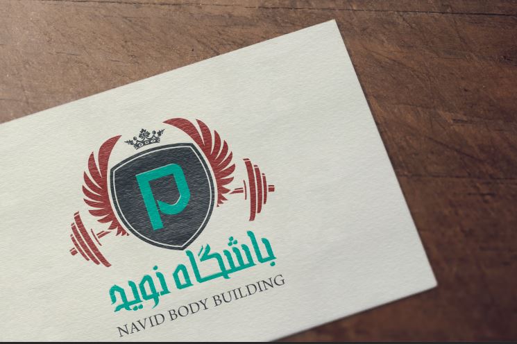 لوگو لایه باز باشگاه پرورش اندام