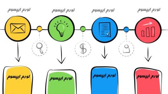 پکیج عالی 6 اینفوگرافیک لایه باز جذاب پکیج عالی 6 اینفوگرافیک لایه باز جذاب