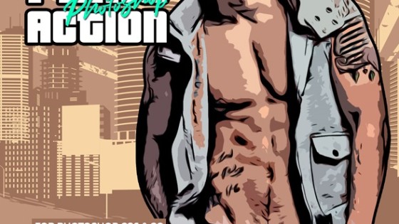 اکشن فتوشاپ با افکت نقاشی مافیایی اکشن فتوشاپ با افکت نقاشی مافیایی