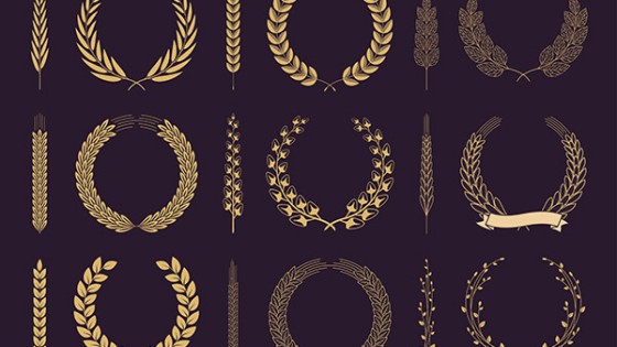 وکتور آیکون و لوگو خوشه گندم وکتور آیکون و لوگو خوشه گندم