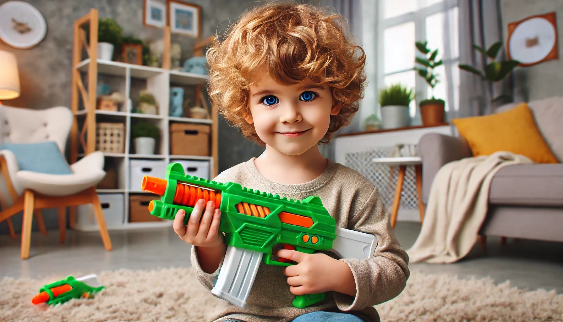 تأثیر تفنگ‌های اسباب‌بازی بر توسعه مهارت‌های حرکتی کودکان