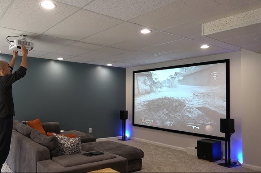 مراحل نصب و راه اندازی پرده نمایش ویدیو پروژکتور مراحل نصب و راه اندازی پرده نمایش ویدیو پروژکتور