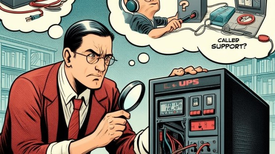 چرا باتری یو پی اس شارژ نمی‌شود ؟